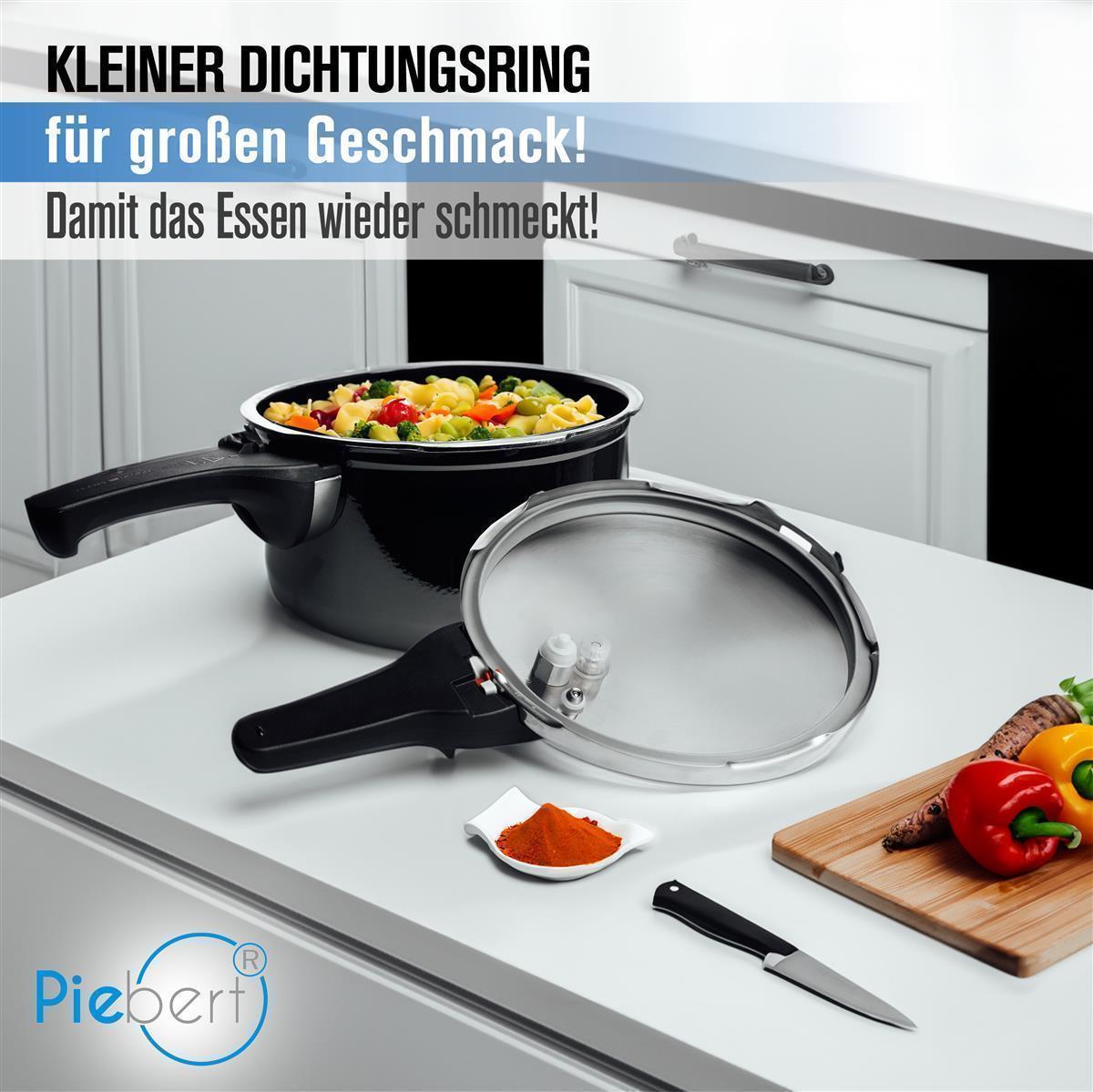 Piebert Dichtungsring 39154 22cm für Silit Sicomatic 3l, 4,5l, 6,5l, 8,5l Schnellkochtöpfe