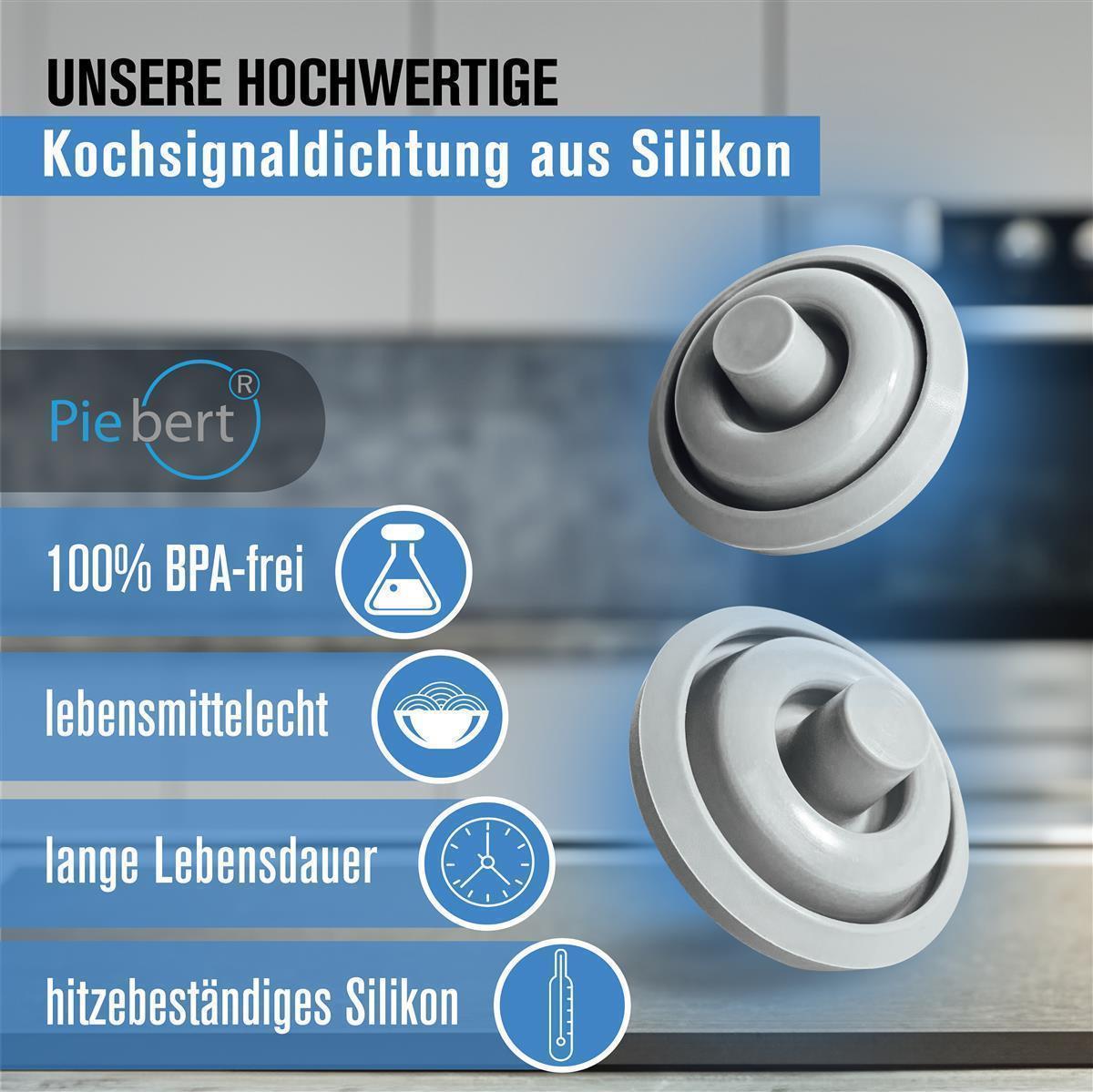 3x Kochsignaldichtung 39155 für WMF Perfect & Perfect Plus Schnellkochtöpfe 2,5L-8,5L und 18-22cm
