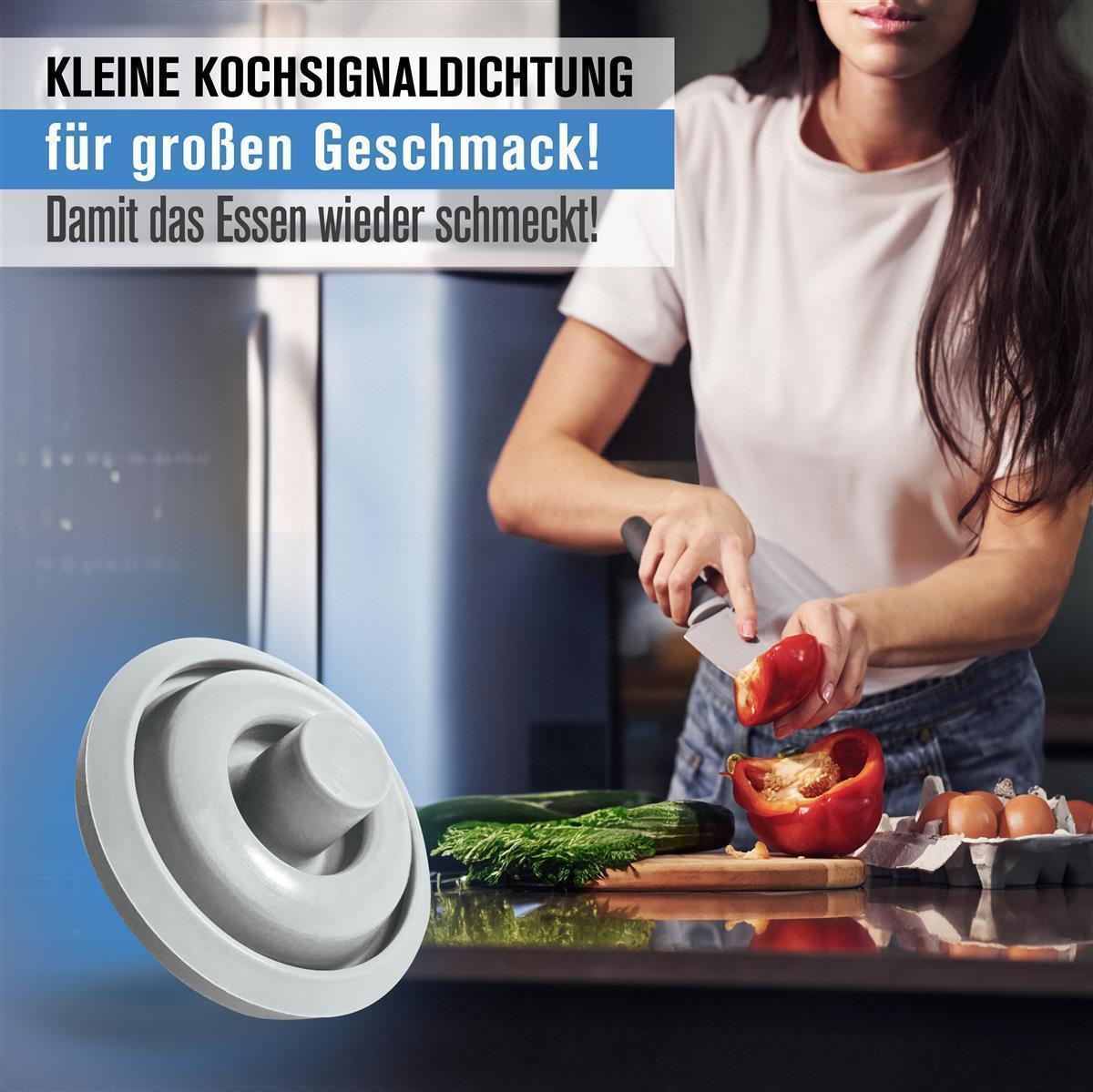 3x Kochsignaldichtung 39155 für WMF Perfect & Perfect Plus Schnellkochtöpfe 2,5L-8,5L und 18-22cm