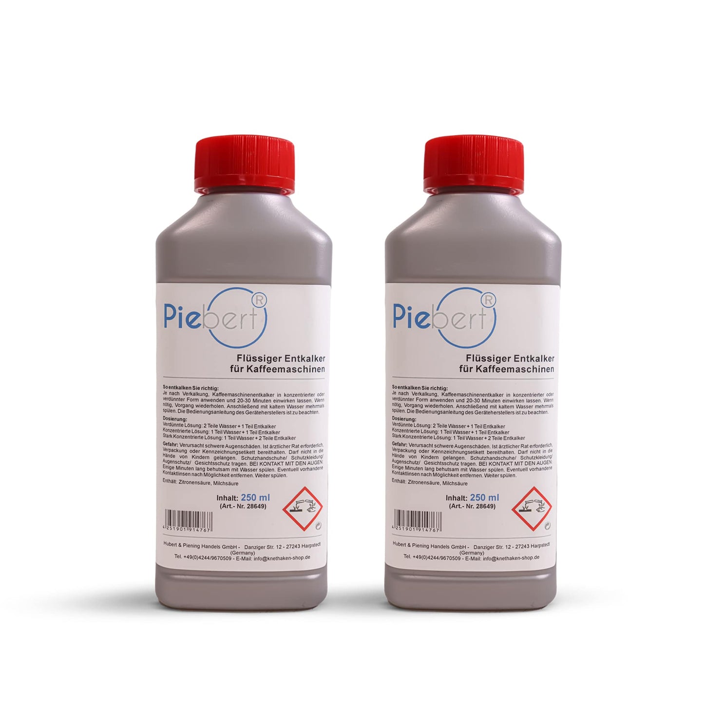 2x 250ml Entkalker flüssig 28649 für Philips, Saeco, DeLonghi Kaffeevollautomaten