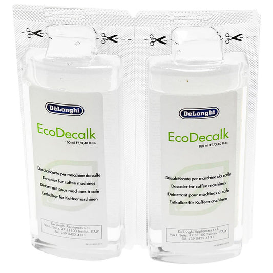 DeLonghi AS00006358 (=5513296011) Entkalker 2x100ml für Kaffeemaschinen, Kaffeevollautomaten
