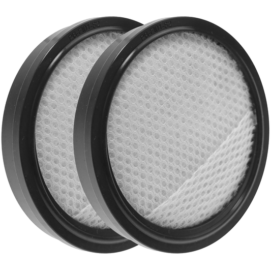 2x Piebert Fix Filter 54435 für Severin HV7152 HV7153 HV7966 & Hoogo S3 Akku-Staubsauger – Waschbarer Motorschutzfilter – Ersatzfilter Ø 8,7 cm