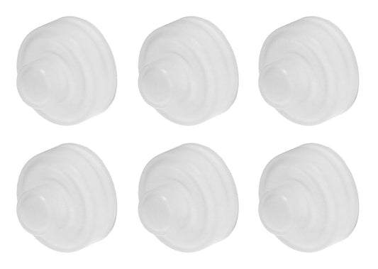 6x Piebert Aromaschutzkappe 39157 für Silit Sicomatic t-plus, D, T, L, SN Deckel für Schnellkochtopf