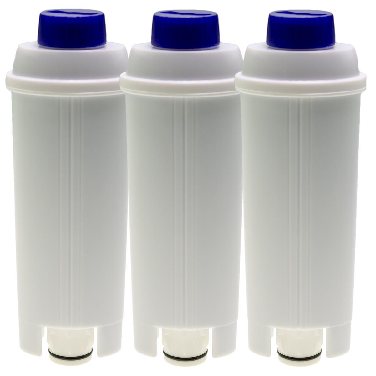 3x Wasserfilter für DeLonghi Autentica Dinamica Eletta Maestosa Magnifica S Perfecta Primadonna + Gastroback 42619 (14465)