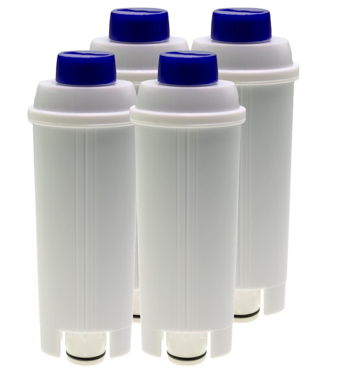 4x Wasserfilter für DeLonghi Autentica Dinamica Eletta Maestosa Magnifica S Perfecta Primadonna + Gastroback 42619 (14465)