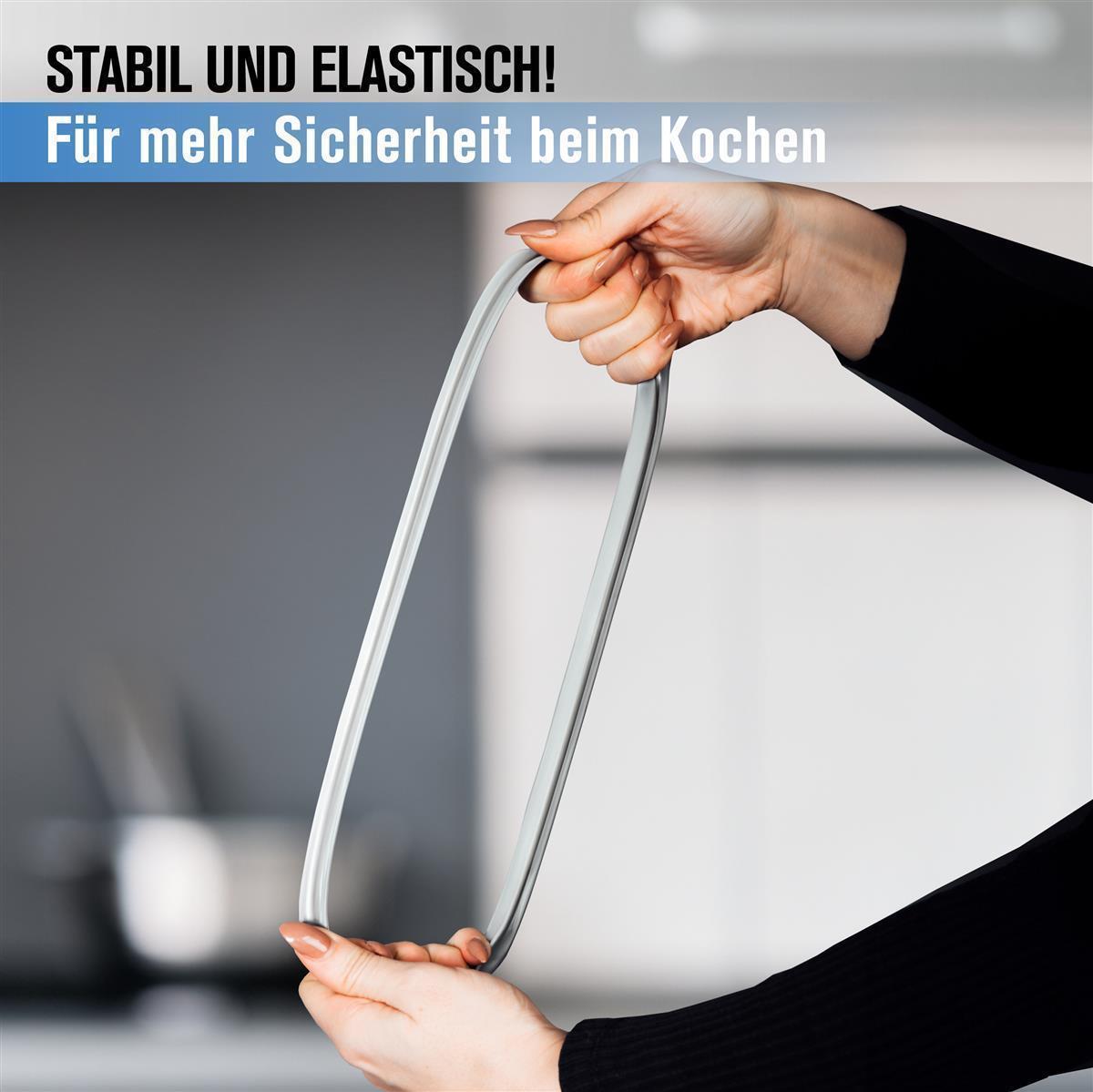 Piebert Dichtungsring 39154 22cm für Silit Sicomatic 3l, 4,5l, 6,5l, 8,5l Schnellkochtöpfe
